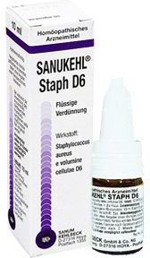 SANUM-KEHLBECK GmbH & CO. KG Sanukehl Staph d6 - Gocce 10 ml