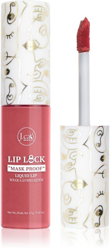 J.Cat Beauty Lip Lock Long-Lasting Liquid Lipstick with matt effect shade 108 Blessed 10 g