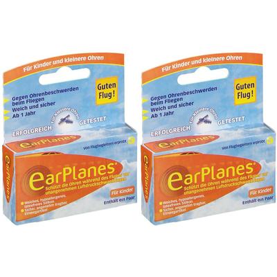 Earplanes Child/Kind Doppelpack 2x2 St Ohrstöpsel