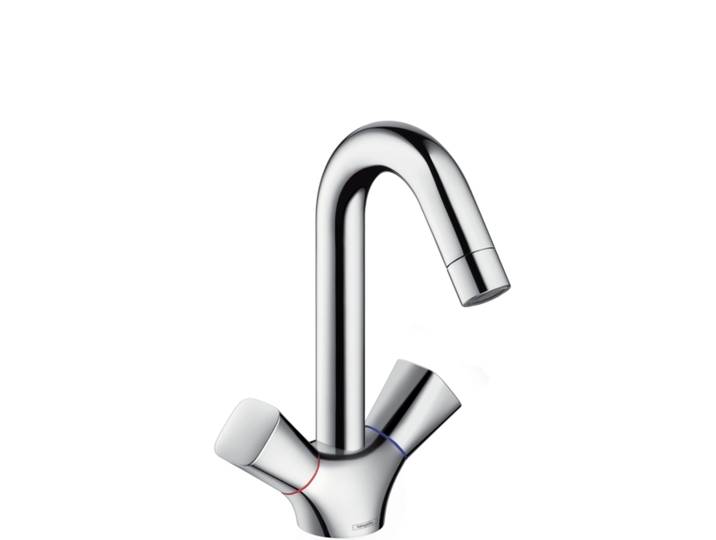 Logis Mélangeur lavabo sans tirette ni vidage, chromé (71221000)