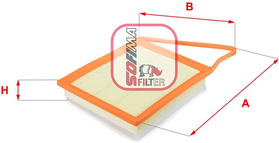Luftfilter SOFIMA S3645A