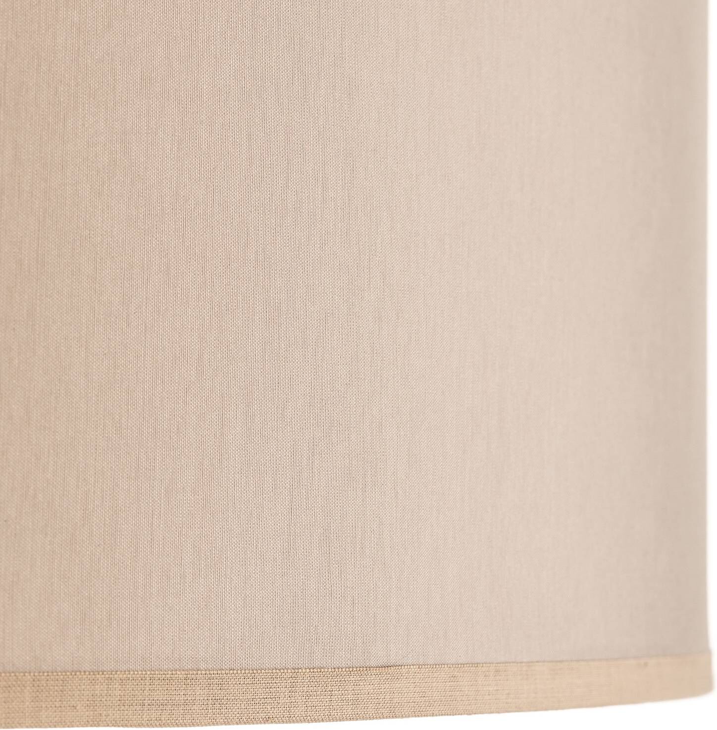 Ceiling Light Rondo TK Lighting, dimmable, Cream / amber, Bedroom, Textile / fabric / silk, Modern, Ceiling Light