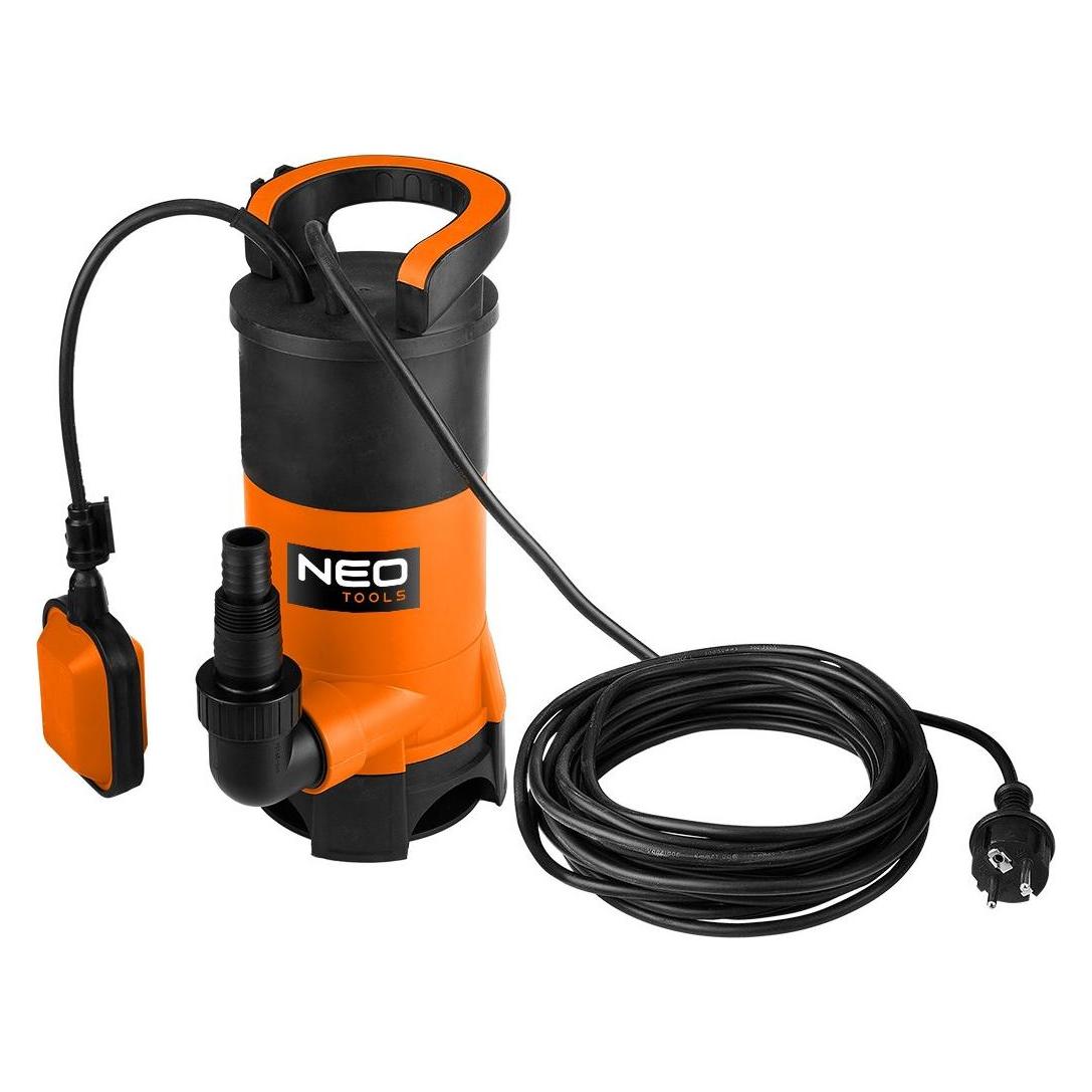 Neo Schmutzwasser-Tauchmotorpumpe 900W, 16000l/h (Schmutzwasserpumpe) (04-746)
