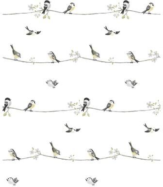 NextWall Sweet Tweet Peel and Stick Wallpaper