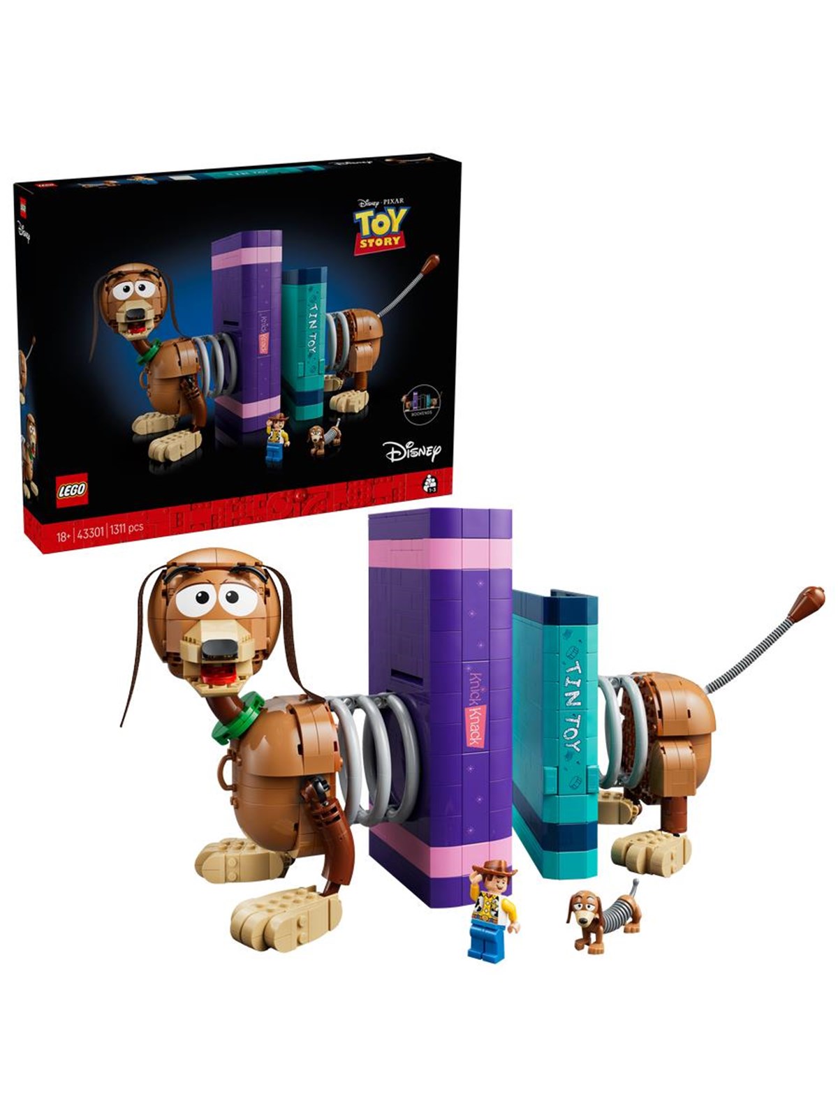 LEGO Disney 43301 Toy Story: Slinky-Buchstützen