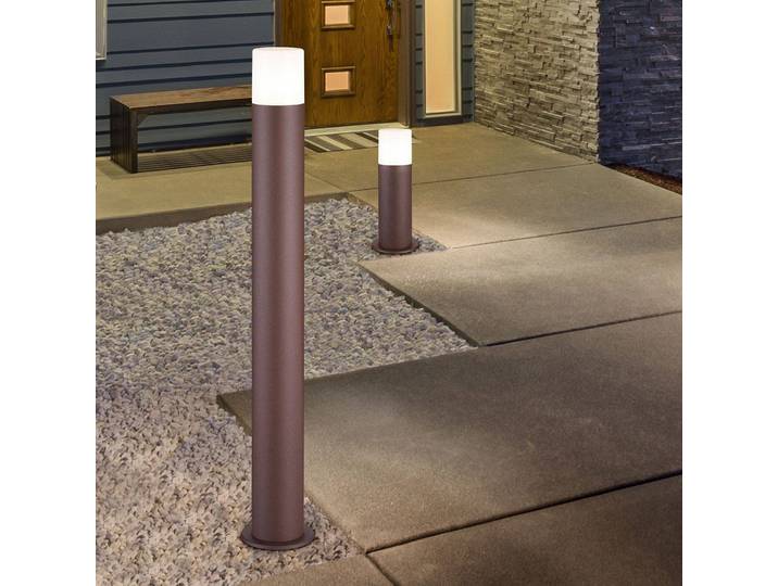 Trio Lighting Wegeleuchte Hoosic, braun / rost, Aluminium, Modern, Außenleuchte