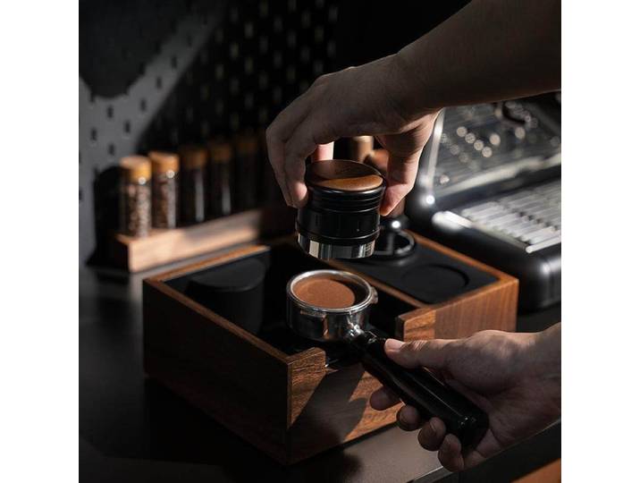 Distributeur de poudre, distributeur de poudre à hauteur adaptative pour expresso