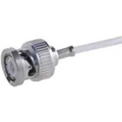 Huber & Suhner 11 BNC-50-2-13/133 NE 22543749 BNC-Steckverbinder Stecker, gerade, Elektronikkabel + Stecker