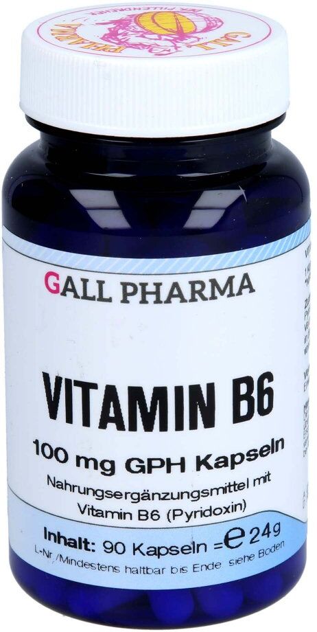 Vitamin B6 100 mg Gph Kapseln