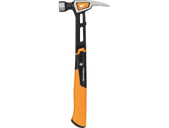 Fiskars IsoCore™ Serie - Timmermanshamer - 450g - Ergonomische Greep - Roestvrij