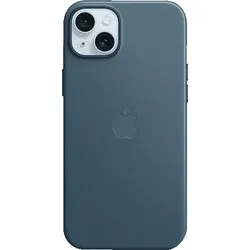 APPLE Feingewebe Case mit MagSafe, Backcover, Apple, iPhone 15 Plus, Pazifikblau