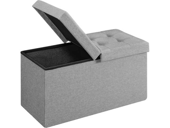 Sitzbank mit Stauraum klappbar 76cm bis 300kg belastbar