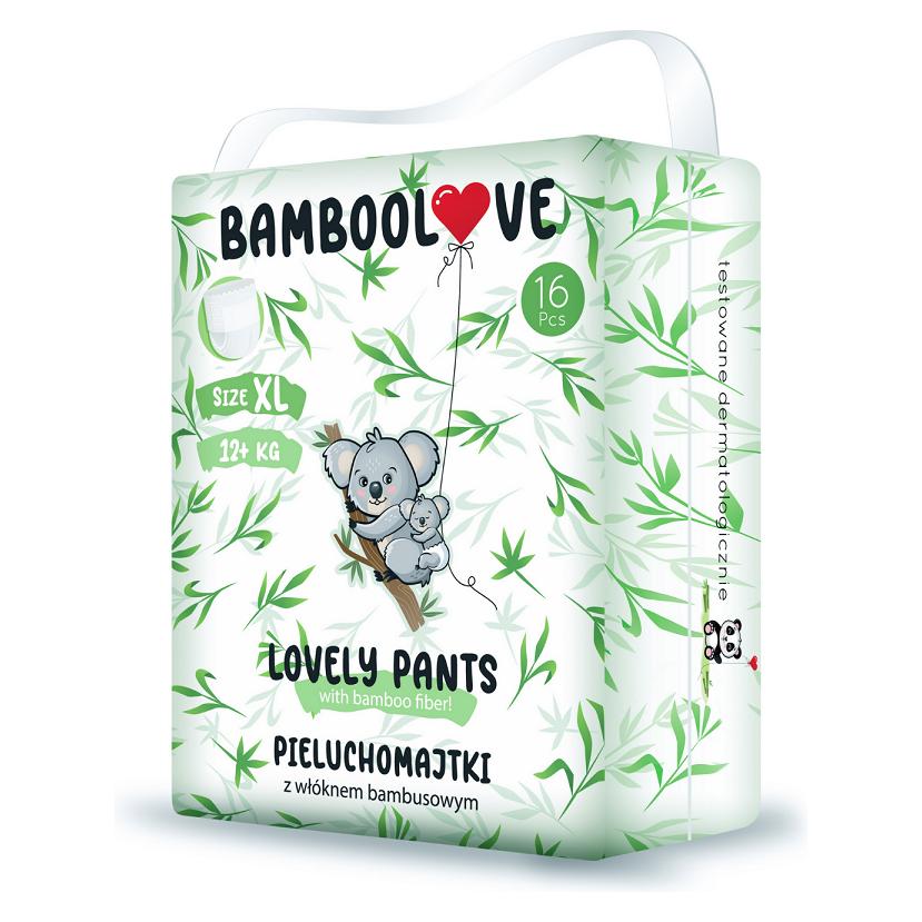 Bamboolove Lovely Pants XL Windeln, 12+ kg, 16 Stk. (Gr. XL, 16 Stk.) (5903999558673)