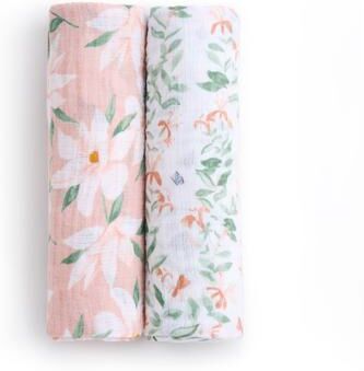 aden + anais aden+anais essentials 2-Pack 100% Cotton Muslin Swaddle Blankets