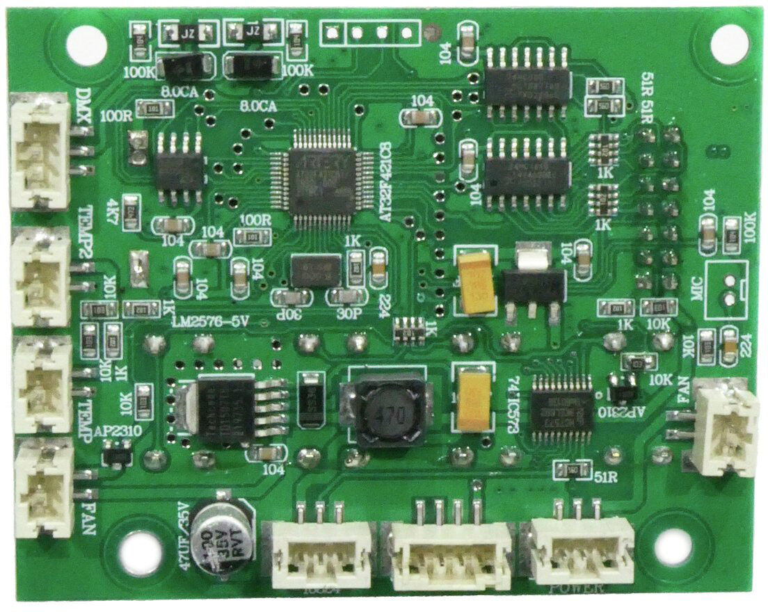 Ersatzteil Platine (Steuerung) Led Mega Strobe 768 Bar