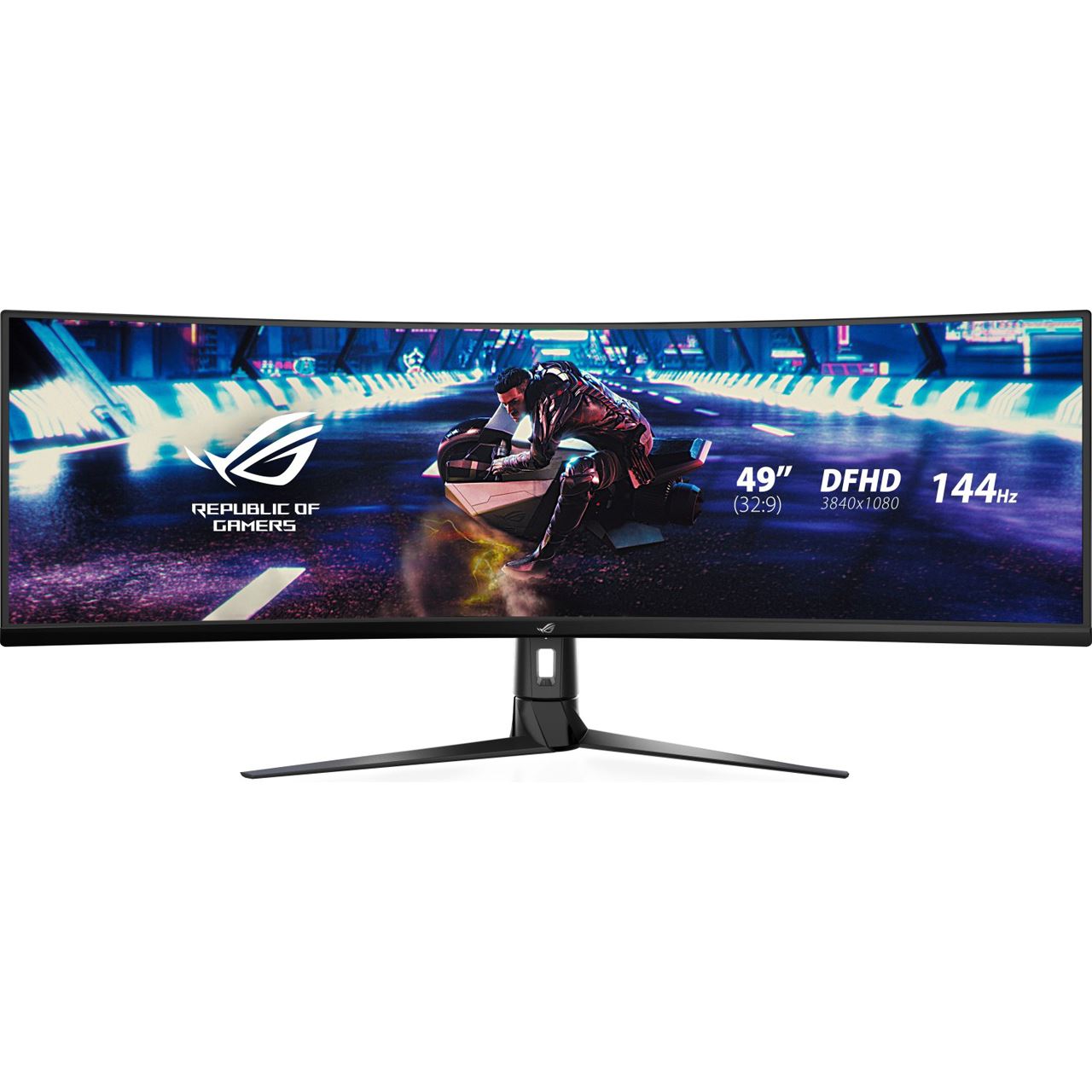 49" (124,46cm) Asus ROG Strix XG49VQ schwarz 3840x1080 1x DisplayPort 1.2 / 2xHDMI 2.0