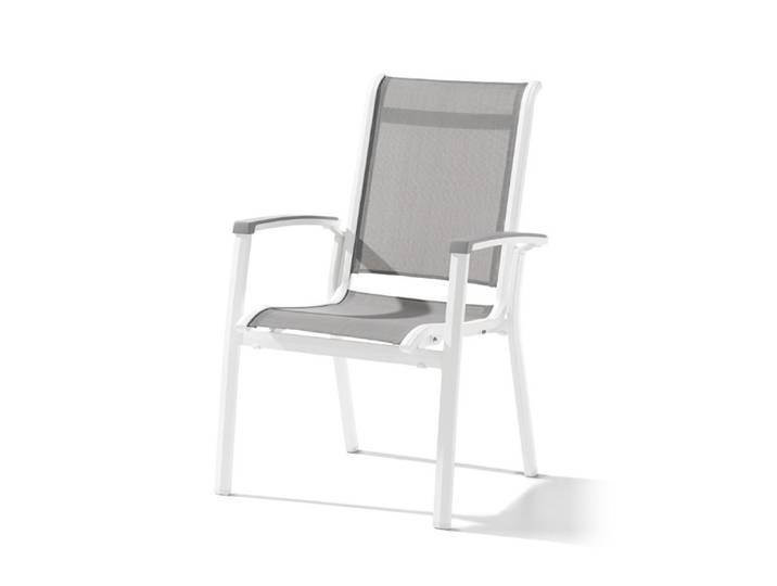 Sieger Calvi Stapelsessel Aluminium/Textilene