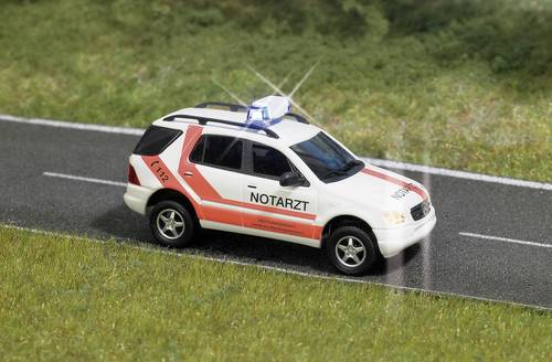 Busch 5631 H0 Einsatzfahrzeug Modell Mercedes Benz M-Klasse Notarzt