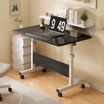 Garvee Small Foldable Rolling Standing Desk Adjustable Height 31.5 In Black - size: 80*40