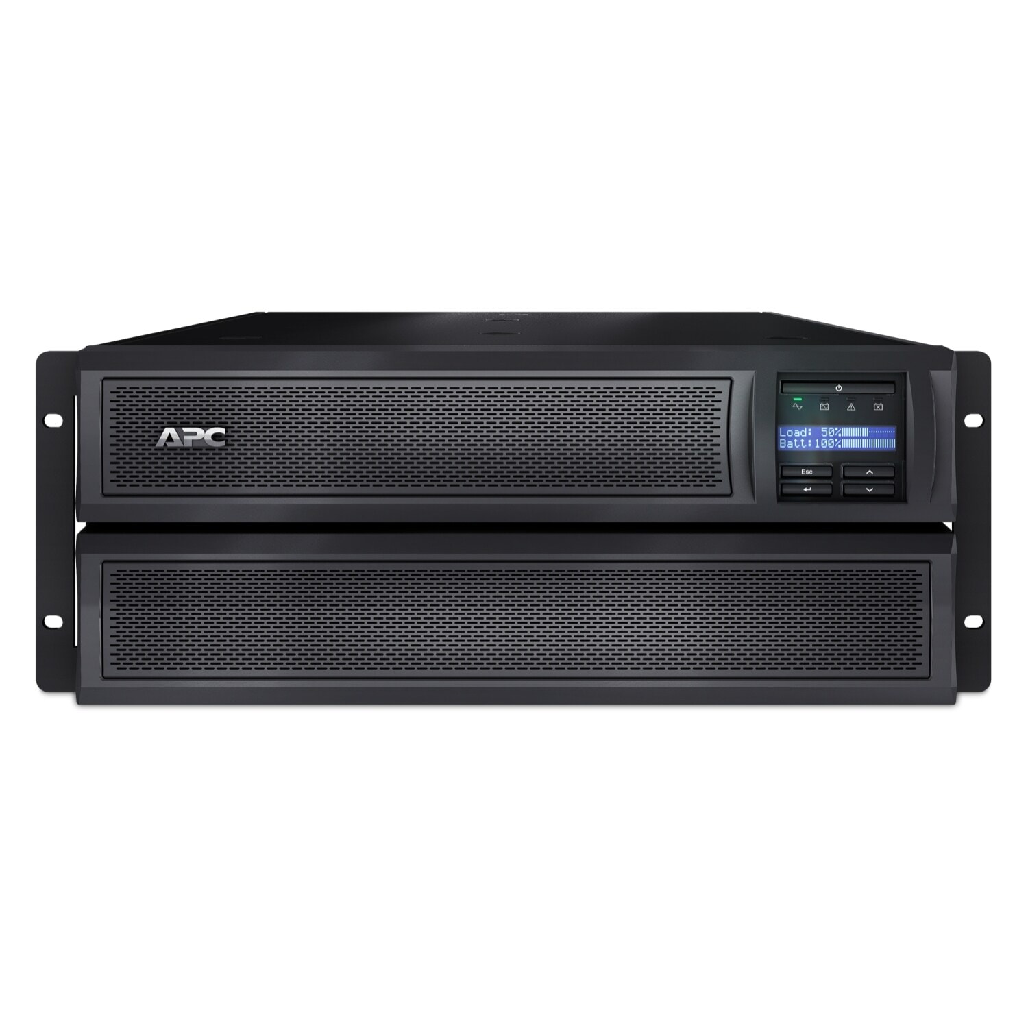APC Smart UPS X SMX3000HV, 3000VA, Rack, 2x C19, 8x C13, Display, Überspannungsschutz