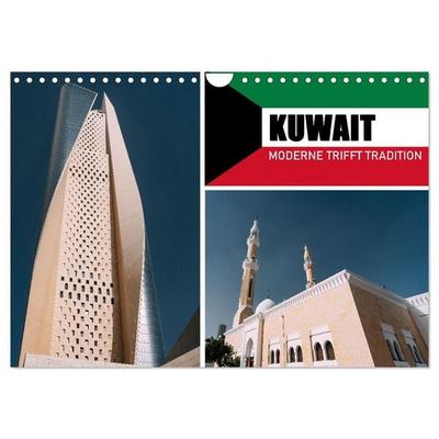 Kuwait - Moderne trifft Tradition (Wandkalender 2027 DIN A4 quer), CALVENDO Monatskalender