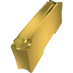 Wendeschneidplatte ISO GL4-D400G02L12-PM:G8330 Breite 4mm PVD beschichtet Gold