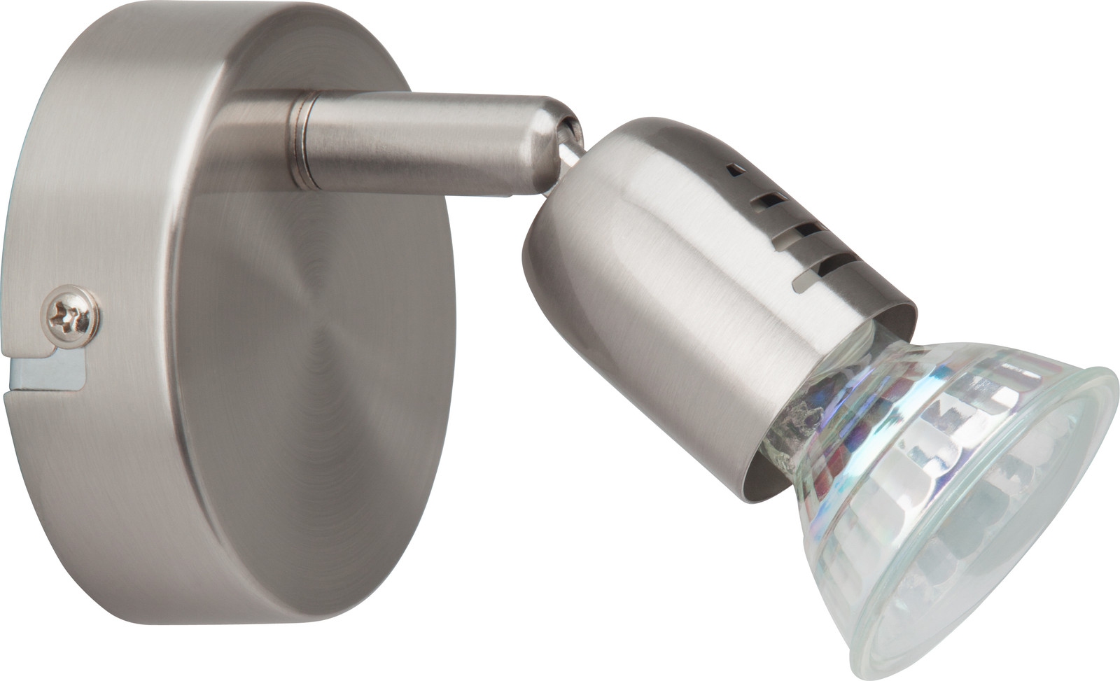 Brilliant LED Wandlamp Loona met verstelbare kop, Metaal en IJzer, 1x GU10 max. 3W