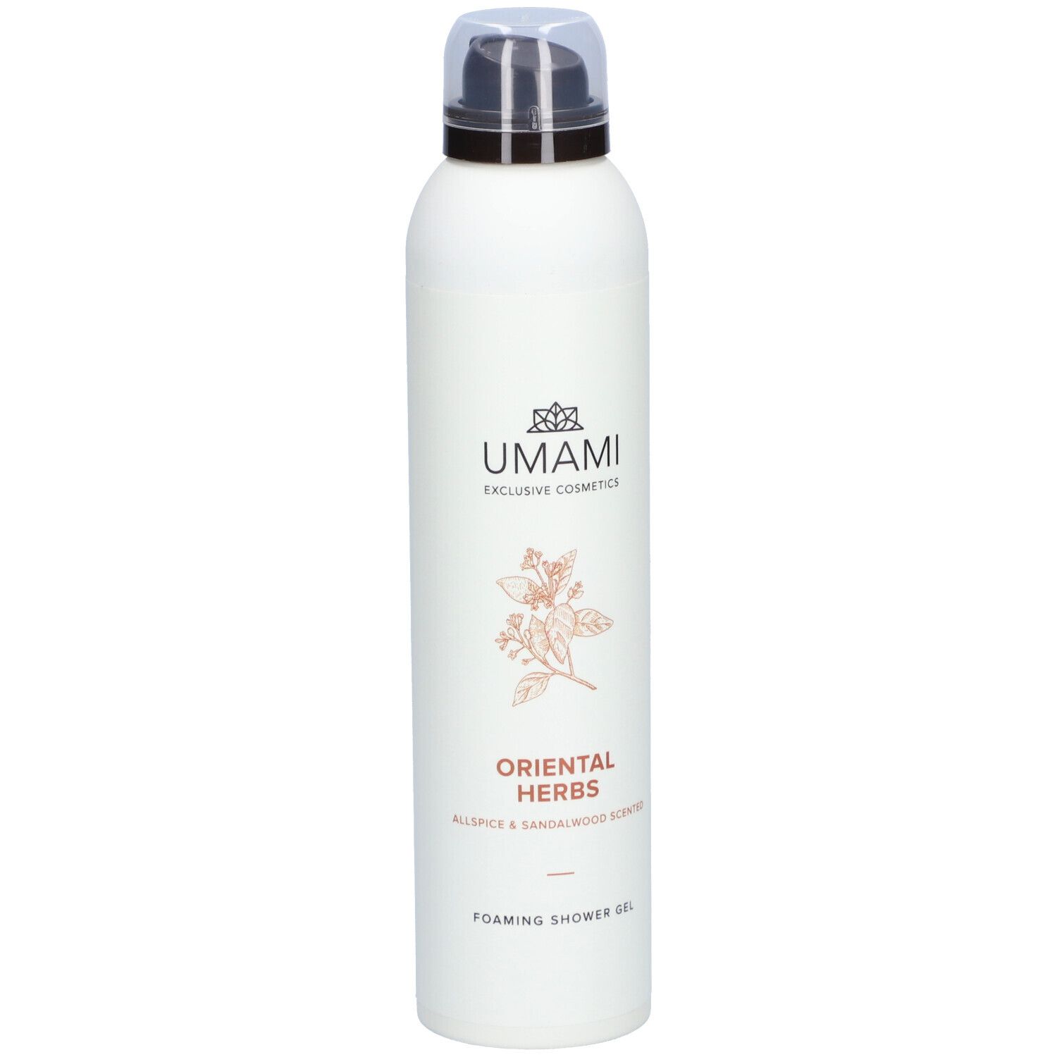 Umami Oriental Herbs Foaming Shower Gel Piment & Sandelhout 200 ml Duschgel