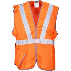 Warnweste "RT20" Bahn orange - 4XL - Orange