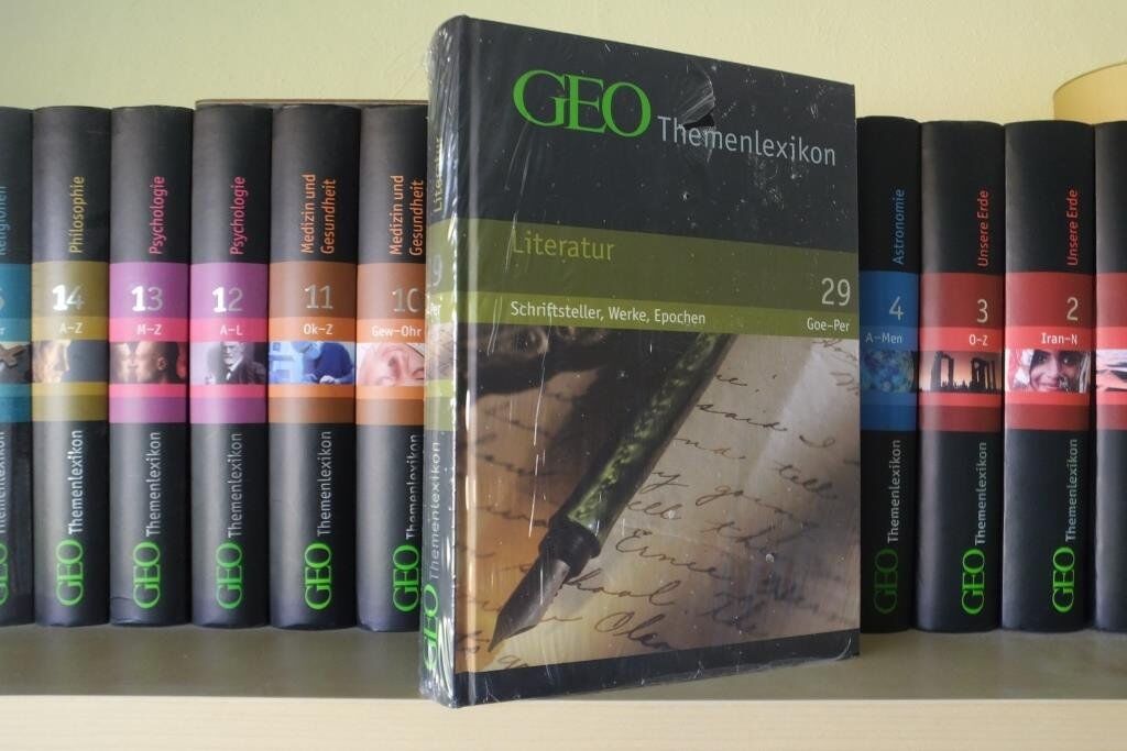 GEO Themenlexikon Band 29: Literatur - Schriftsteller, Werke, Epochen - Preis vom 11.10.2026 03:10:56 h