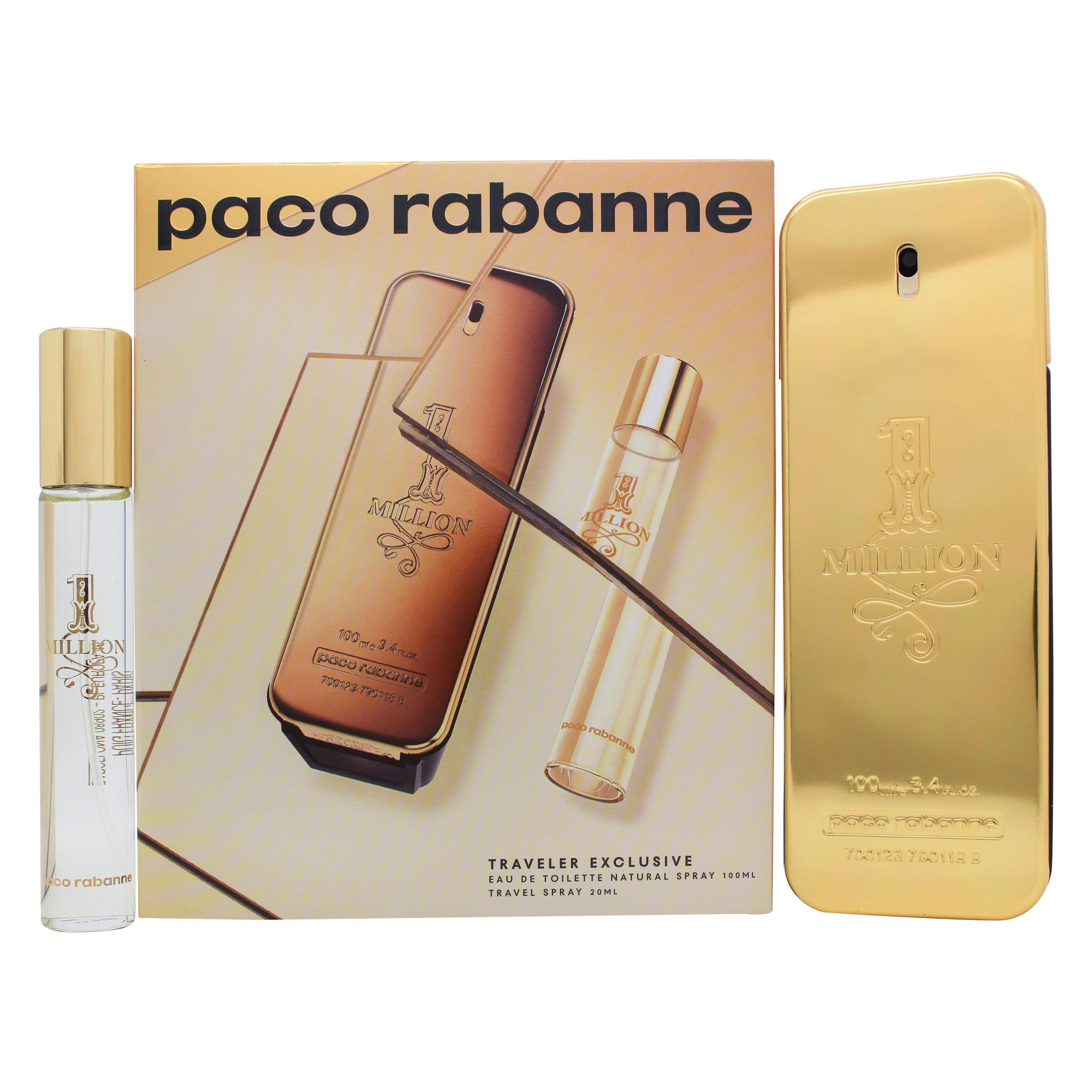 Paco Rabanne 1 Million Eau De Toilette (Parfum Set) (91168)