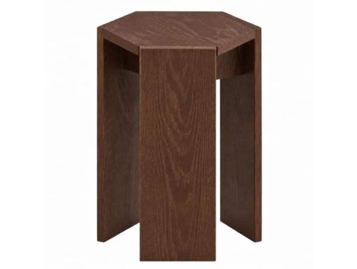 YDHFCD Sechseckiger Massivholz Hocker mit Beistelltischfunktion Modularer sechseckiger Hocker, vielseitiger Beistelltisch und Nachttisch, Massivholzmöbel(Style 3)
