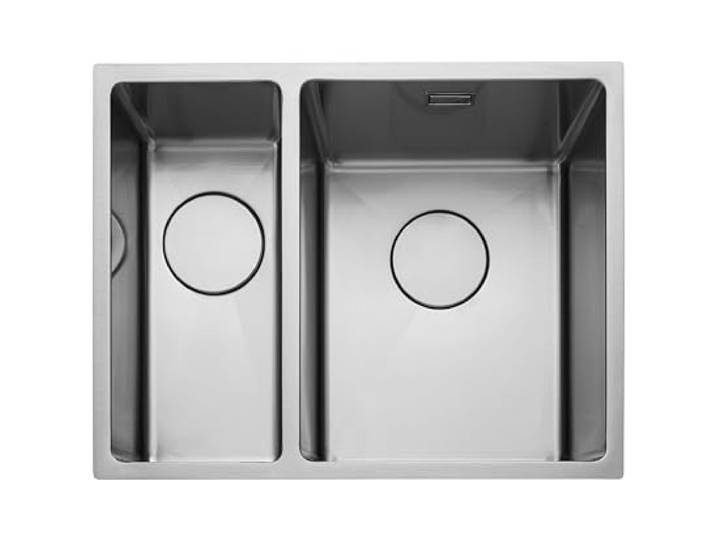 Rangemaster CBX3218L/ CUBIX 560440 1.5B LHD S/S Spüle, Edelstahl