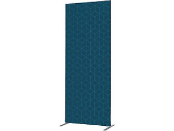 SHOWDOWN Deco Raumteiler Aluminium Blau 870 x 450 x 2.020 mm