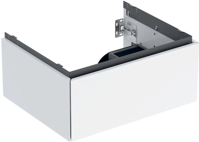Geberit Meuble sous lavabo One 59,2x50,4x47cm, blanc laqué brillant, 1 tiroir (505071001)