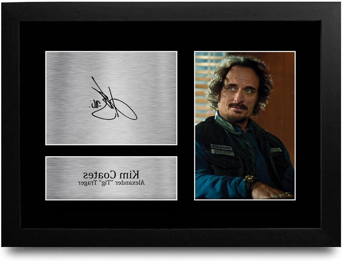 Professioneel Ingelijste TV Poster Foto - A4 Formaat - Zwart