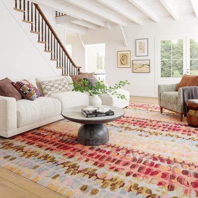 Annie Selke Dash & Albert Paint Chip Machine Washable Rug
