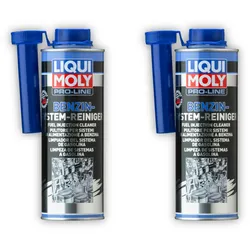 2x Additiv LIQUI MOLY 5153 Pro-Line Benzin-System-Reiniger Ablagerungen 500ml