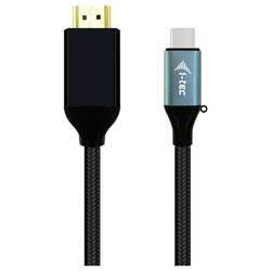 i-tec Thunderbolt Anschlusskabel USB-C® Stecker, HDMI-A Stecker 1.5 m Schwarz C31CBLHDMI60HZ USB-C®-Displaykabel