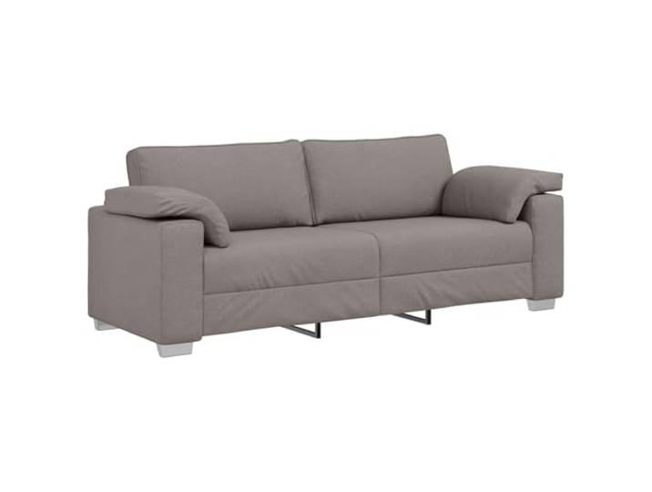 Todiikf 3-Sitzer Sofa Taupe 219 cm Stoff Couch Fuer Wohnzimmer Modernes Polstermöbel mit breiten Armlehnen und atmungsaktivem Bezug für gemütliche Stunden im Wohnzimmer.