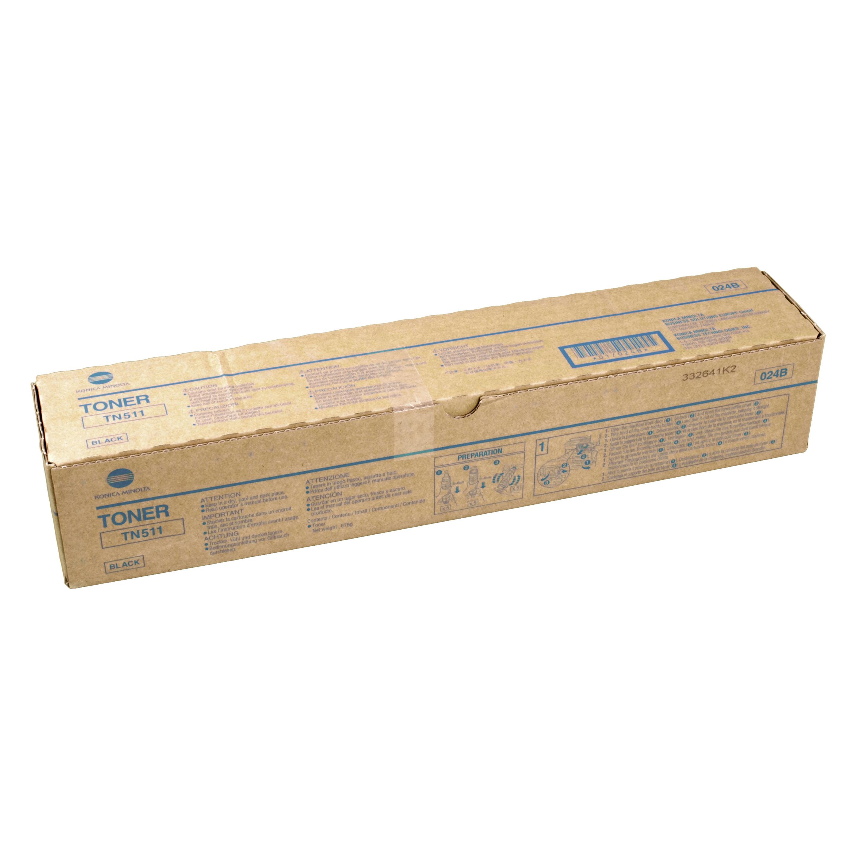 Konica Minolta Original TN-511 Toner schwarz 32.200 Seiten (024B) (B) (024B)