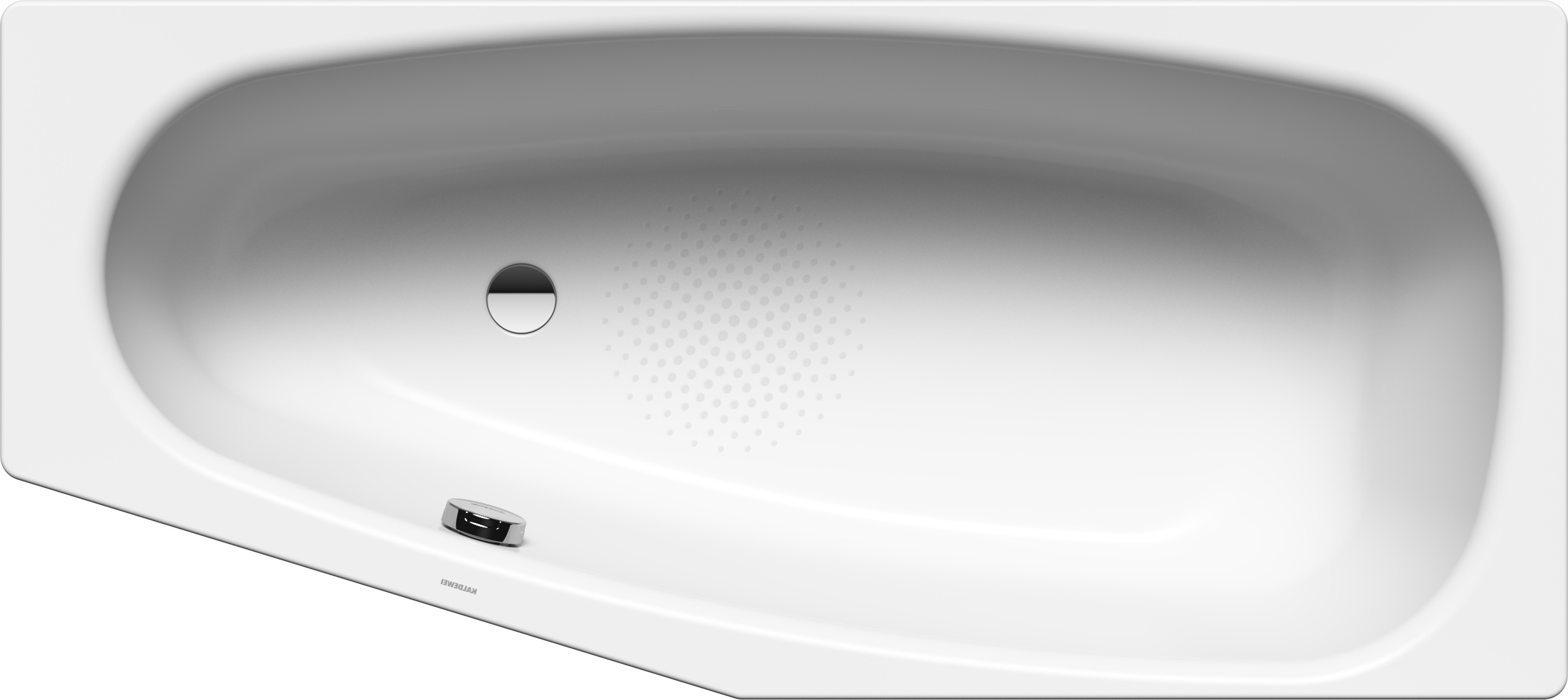 KALDEWEI Badewanne MINI LINKS schwarz