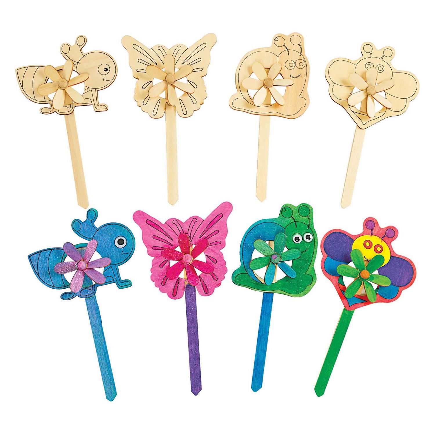 Childhood Supply Garten-Windrad Set, 12 Stk. (12 Stk.) (WINDWOOD)