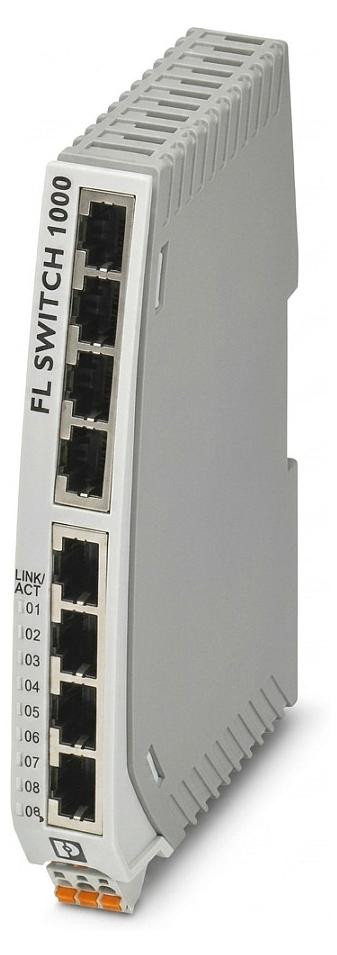 Phoenix Contact FL Switch 1008N industriële Ethernet-switch - 0,1 Gbps