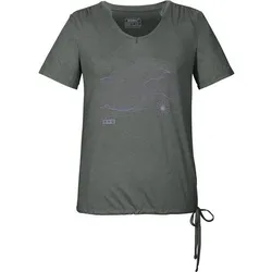 KILLTEC killtec Damen Funktions T-Shirt KOS 497 WMN TSHRT, Größe 36 in Grau 064