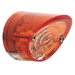 HIGHSIDER smart NOSE LED-Rücklicht, Scheibe rot/klar