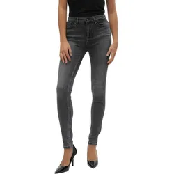 Vero Moda Flash Jeans Skinny in Dunkelgrau-XL-L30