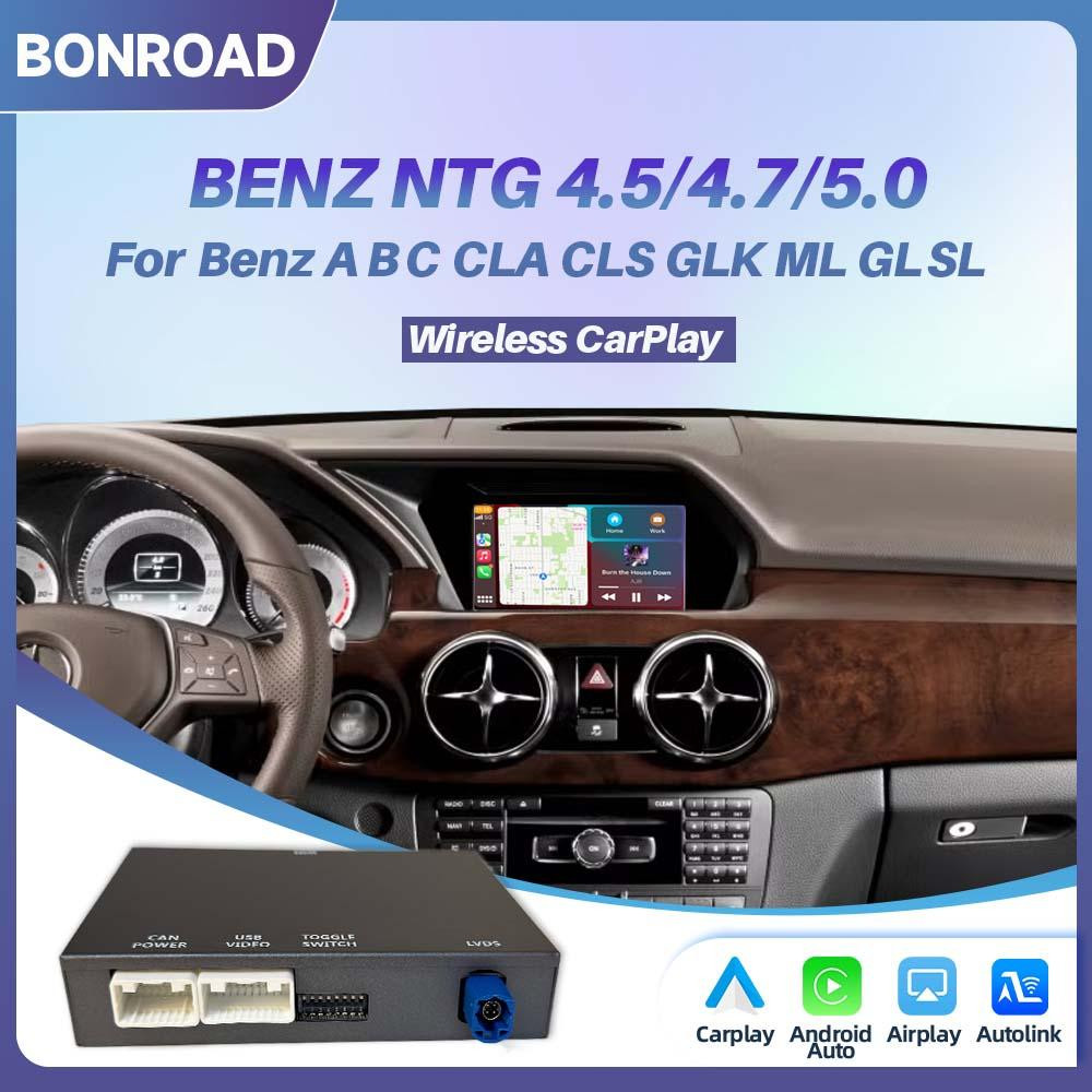 Selius Draadloze CarPlay Module met Bluetooth, GPS en Airplay Interface voor Autoradio's