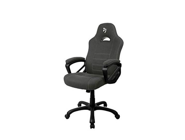 Arozzi Enzo Woven Fabric Ergonomic Computer Gaming/Office Chair Dark Grey