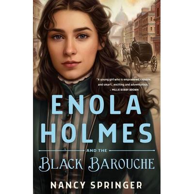 Enola Holmes and the Black Barouche, Gebundene Ausgabe von Nancy Springer, Macmillan USA